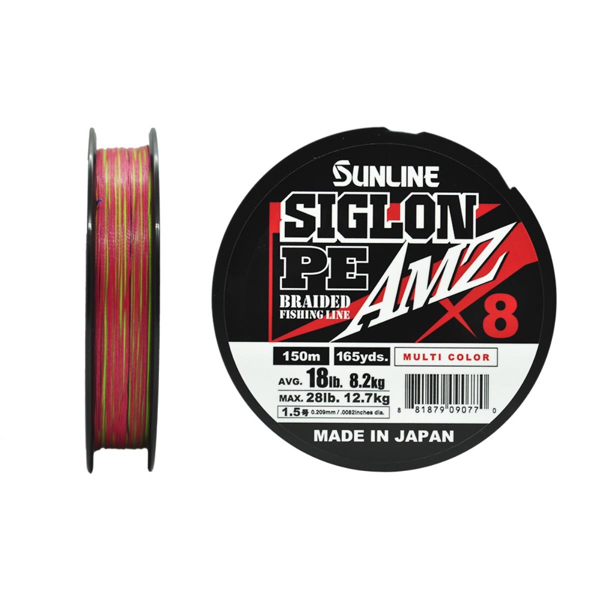 Шнур Sunline SIGLON PEx8 AMZ 150M(5C) (Multi Color) #1.5/18LB, SIGLON PEx8 AMZ 150M(5C) #1.5/18LB
Шнур Sunline SIGLON PEx8 AMZ 150M(5C) (Multi Color) #1.5/18LB, SIGLON PEx8 AMZ 150M(5C) #1.5/18LB