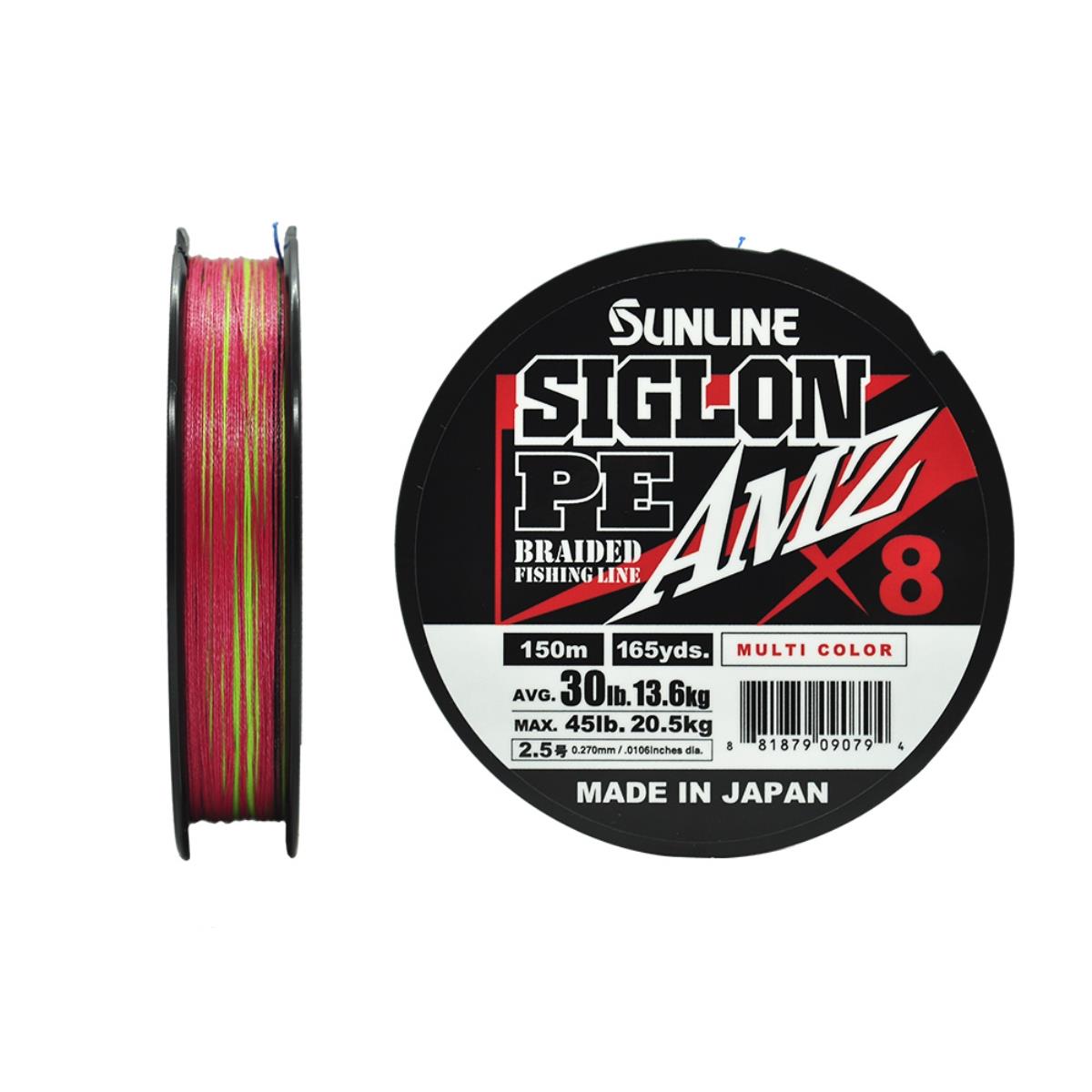 Шнур Sunline SIGLON PEx8 AMZ 150M(5C) (Multi Color) #2.5/30LB, SIGLON PEx8 AMZ 150M(5C) #2.5/30LB
Шнур Sunline SIGLON PEx8 AMZ 150M(5C) (Multi Color) #2.5/30LB, SIGLON PEx8 AMZ 150M(5C) #2.5/30LB