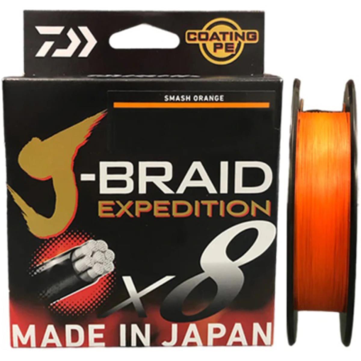 Леска плетеная J-BRAID EXPEDITION×8E 0.13mm-150m SMASH ORANGE (12550-013) DAIWA, 12550-013
Леска плетеная J-BRAID EXPEDITION×8E 0.13mm-150m SMASH ORANGE (12550-013) DAIWA, 12550-013