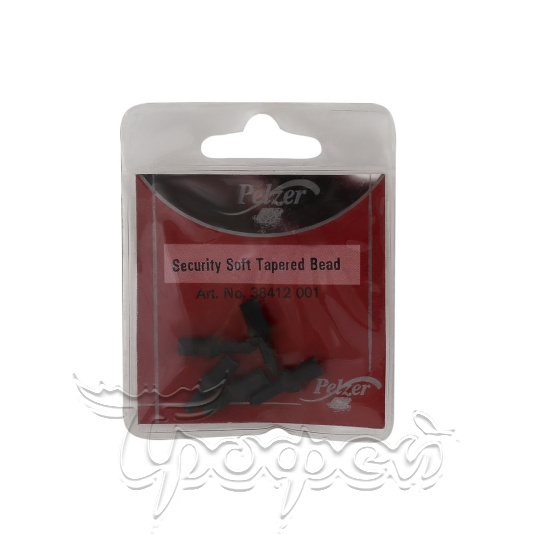 Коннектор резиновый для вертлюжков Pelzer Sec.Soft Tapered Bead (упак. 5шт.)  