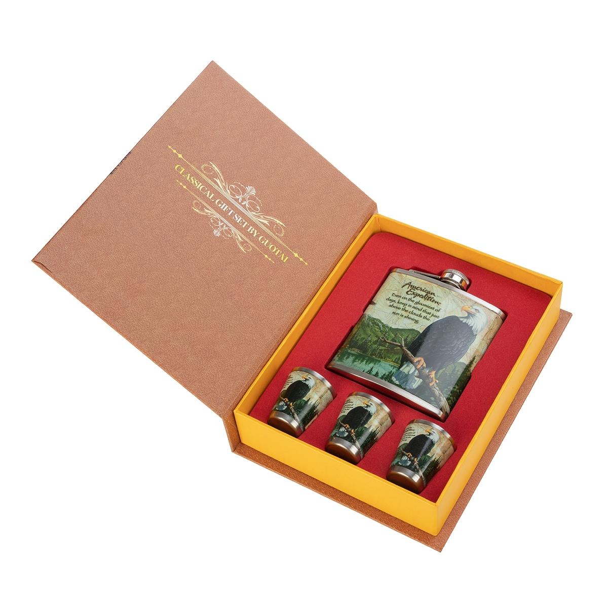Набор Орел (А02) Guotai карандаши восковые 6 ов в картонной коробе