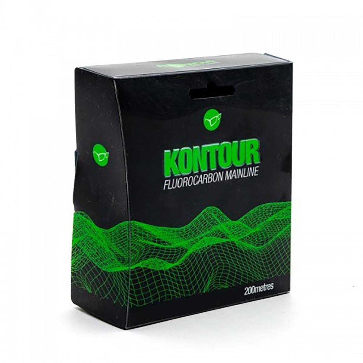 Леска Kontour Fluorocarbon 0,33 мм, 200 м KFC12  Korda флуоресцентная леска для триммеров inforce
