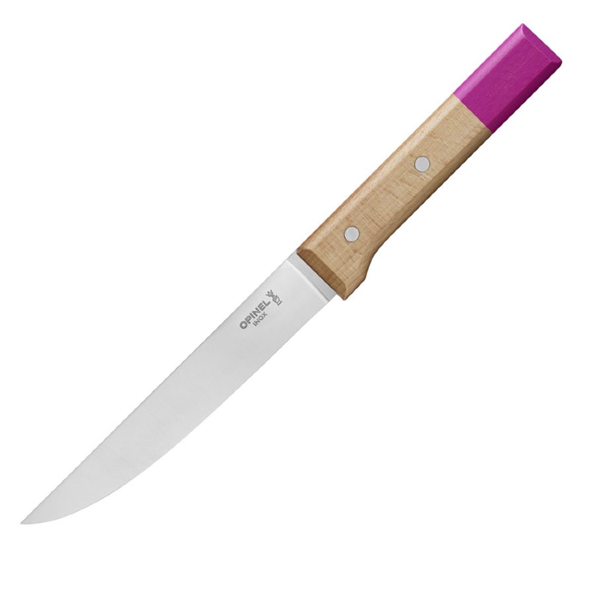 Нож кухонный №120 VRI Parallele длямяса и птицы (нерж. сталь,  бук, длина клинка 13см) OPINEL нож для резки овощей mallony