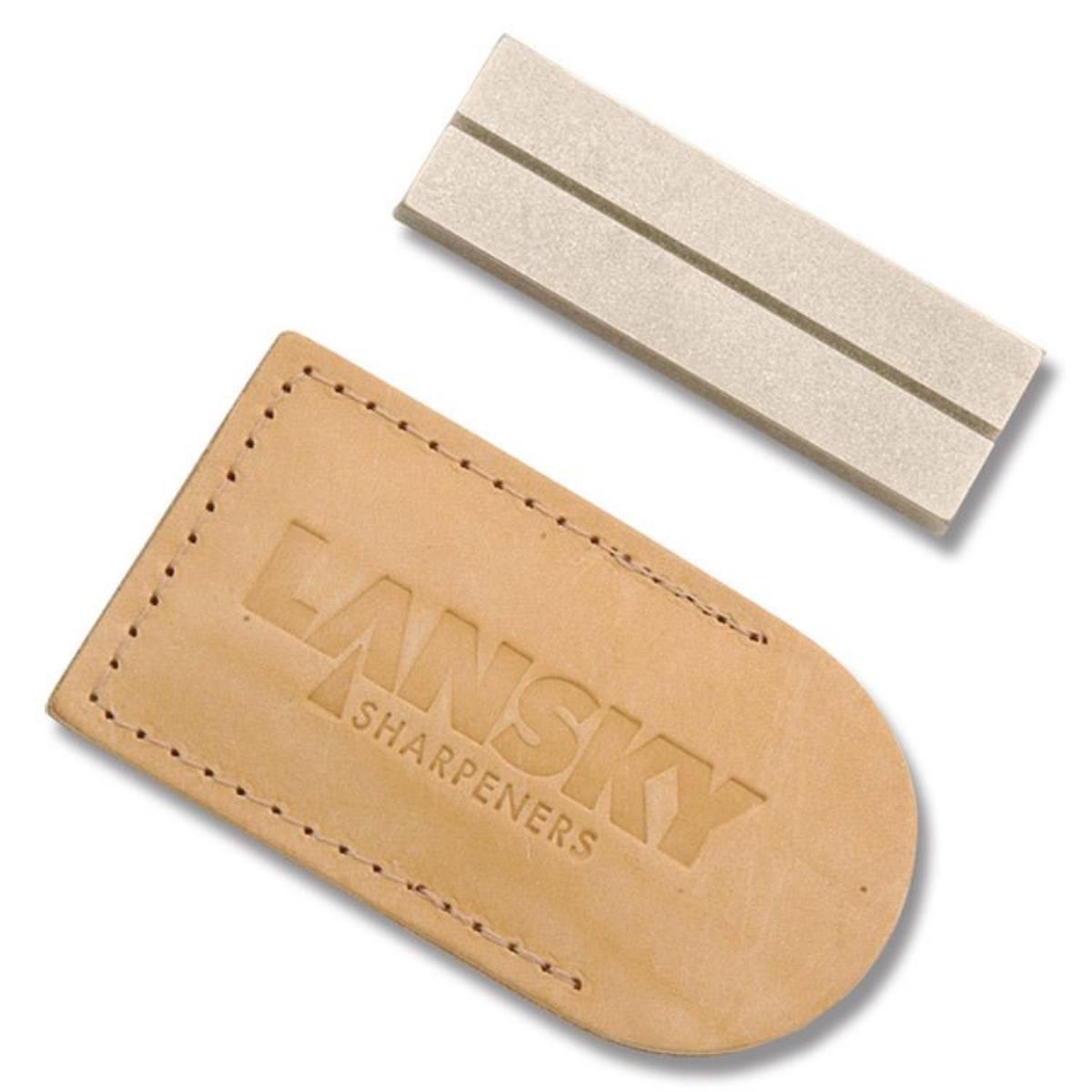 Точильный брусок алмаз., в кож. чехле - LN_LDPST Lansky точилка для ножей chef s choice cc312