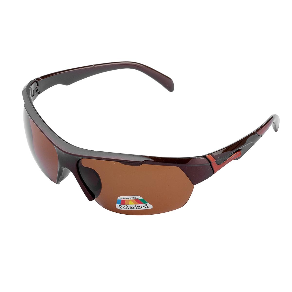 Очки поляризационные в чехле (коричневый) (PR-OP-9419-B) Premier Fishing очки для плавания взрослые беруши голубой