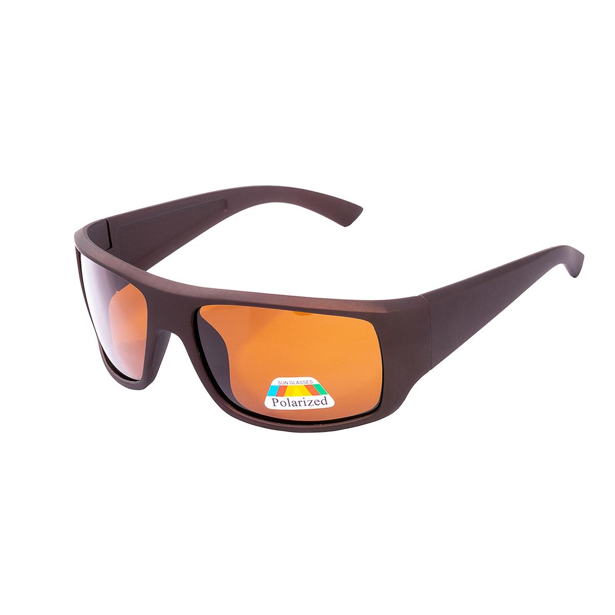 Очки поляризационные в чехле (коричневый) (PR-OP-9390-B) Premier Fishing очки для плавания взрослые беруши голубой