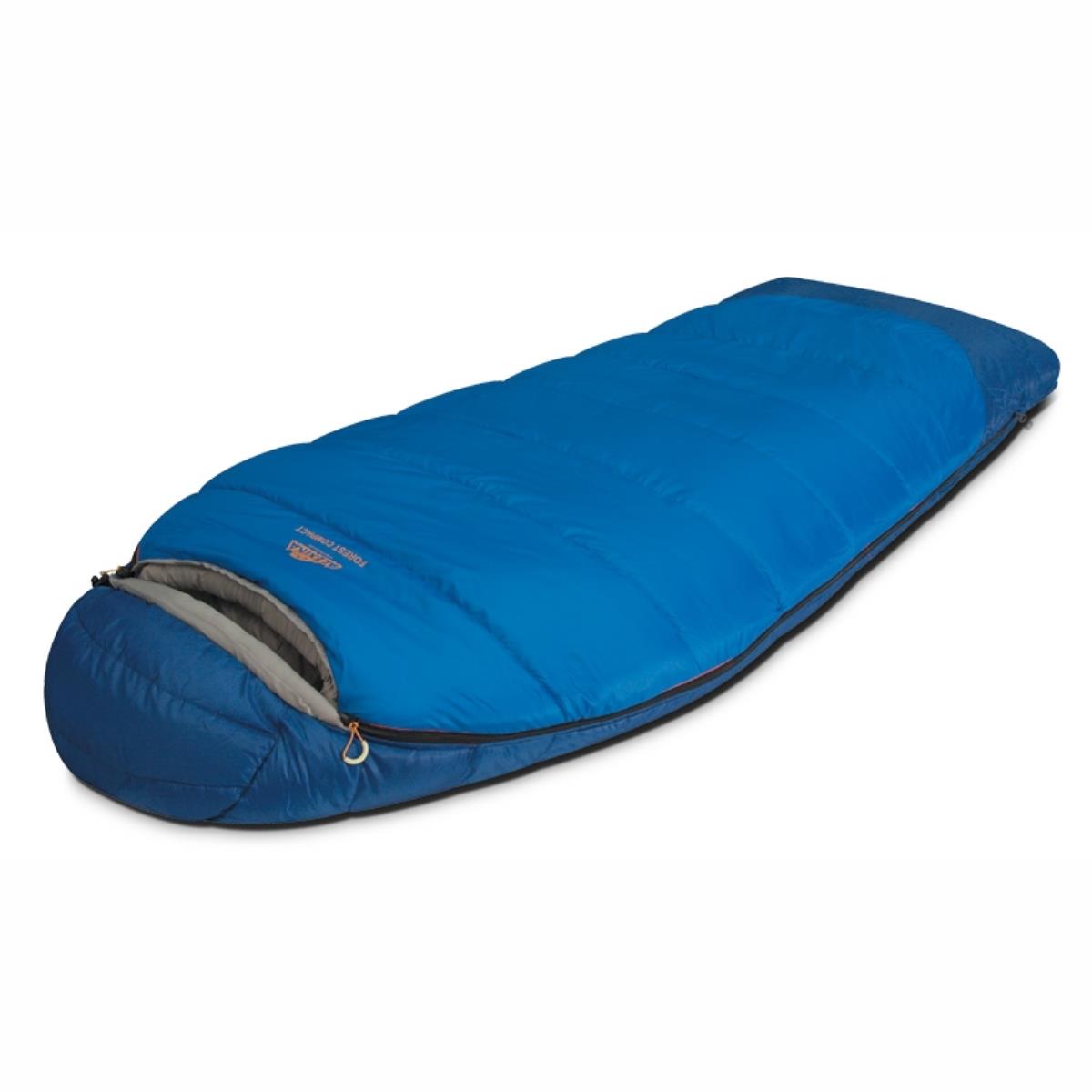 Мешок спальный FORESTER COMPACT синий правый (9231.01051) ALEXIKA мешок для обуви на шнурке синий фиолетовый