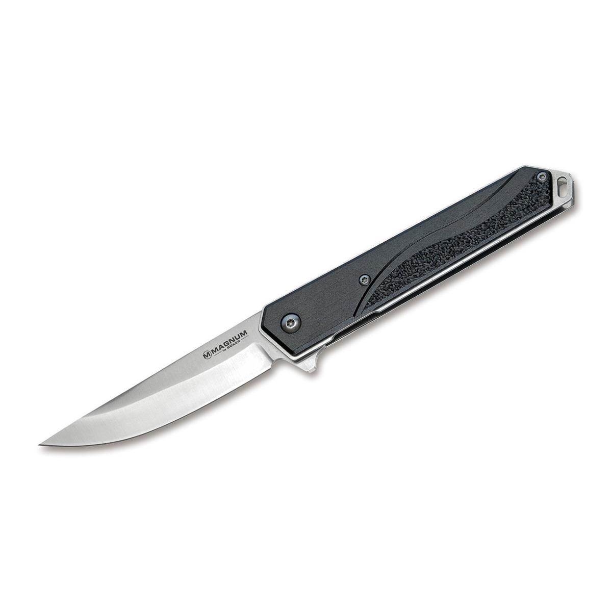 

Нож склад., черн. алюм. рук-ть, клинок 440A, BK01RY322 Japanese Iris Boker, 01RY322