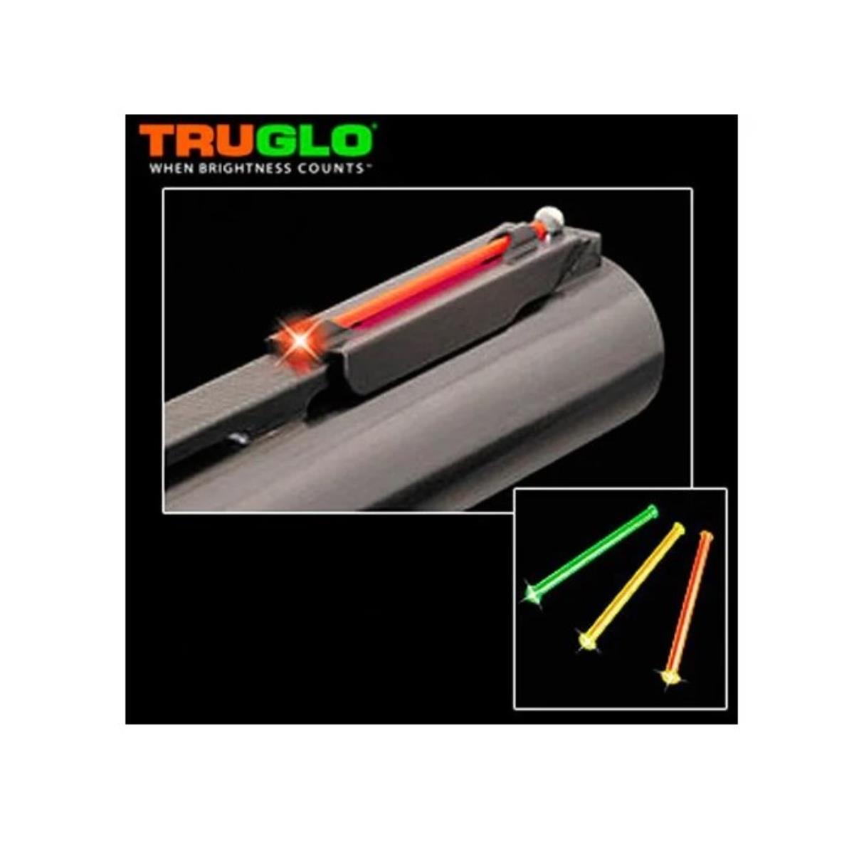 Мушка TG957С набор из 4х разноцветных мушек на планку Beretta 1,5мм TRUGLO водорозетка под планку uponor smart aqua q