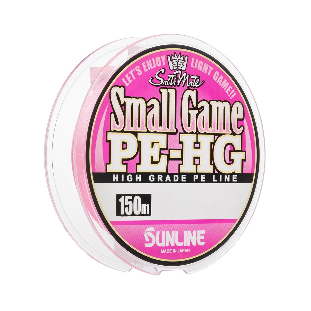 Шнур NEW SMALL GAME PE HG 150M 5LB/#0.3 Sunline шнур зубр полиамидный плетеный повышенной нагрузки без сердечника d 5 катушка 700м