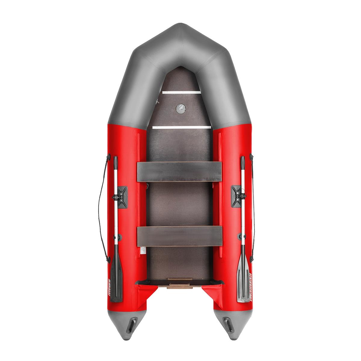 Лодка Капитан Т310 под мотор (красно-серый) Тонар закладка для книг подводная лодка