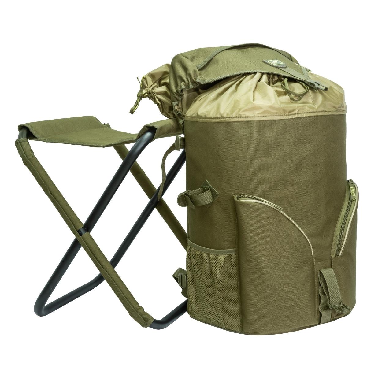 Рюкзак со стулом (РСТ-50) Aquatic рюкзак на молнии 2 наружных кармана бордовый
