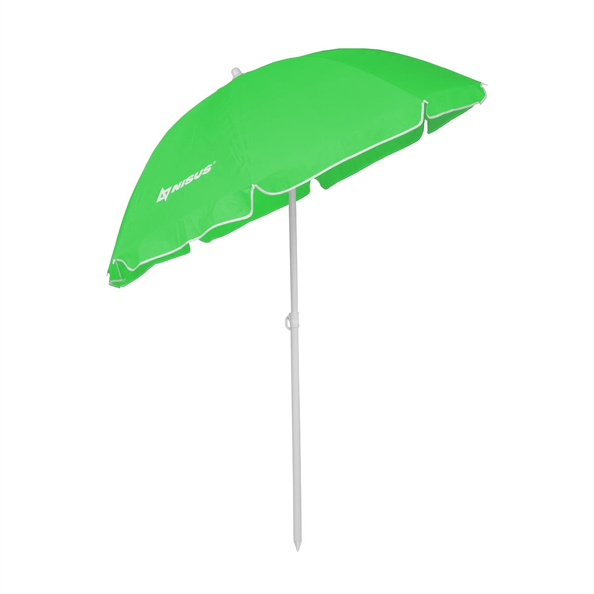 Зонт пляжный d 2,00м с наклоном (28/32/210D) NA-200N-G Nisus зонт пляжный ø 1 7 м с наклоном n 200n so nisus