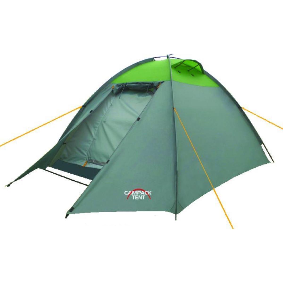 Палатка туристическая Rock Explorer 3 (0037647) CAMPACK-TENT защита радиатора ford explorer 2015 2018 с камерой 2 части black середина premium ооо депавто