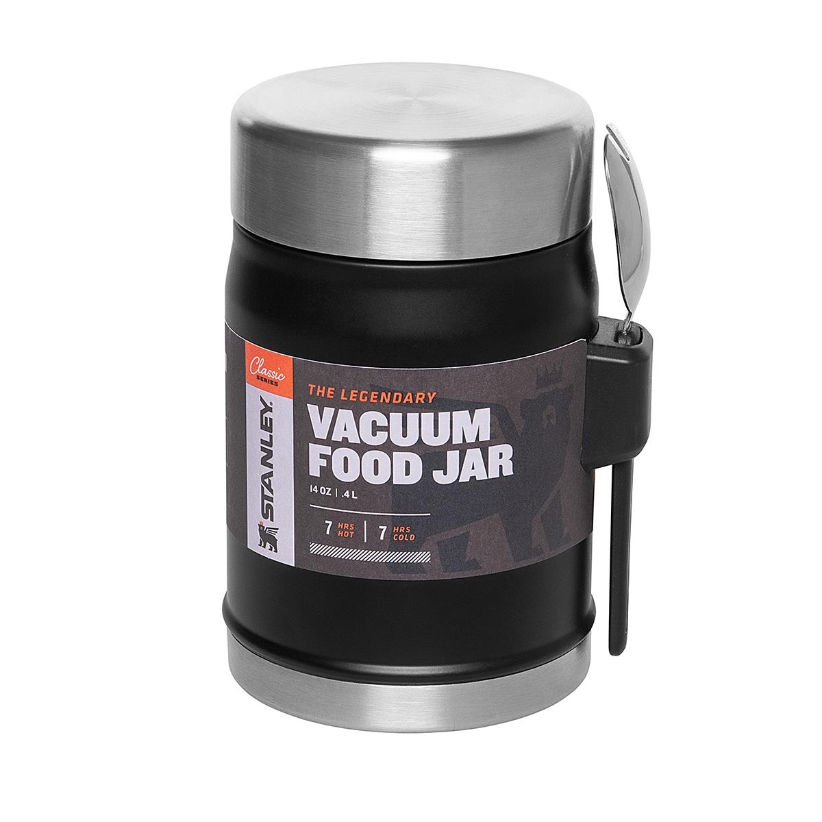 

Термос для еды STANLEY Classic 0.4 L Черный (10-09382-005), 10-09382-005