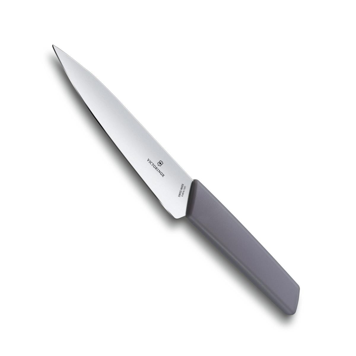 Нож кухонный, рукоять лавандово-лиловая синтетика 6.9016.1521B VICTORINOX 300705 - фото 1