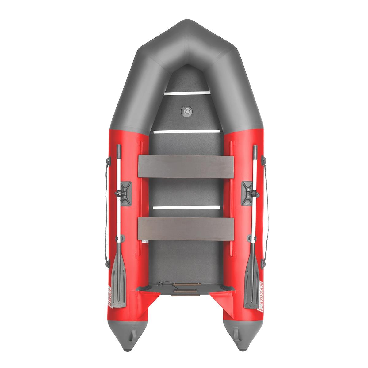 Лодка Капитан Т290 под мотор (красно-серый) Тонар закладка для книг подводная лодка