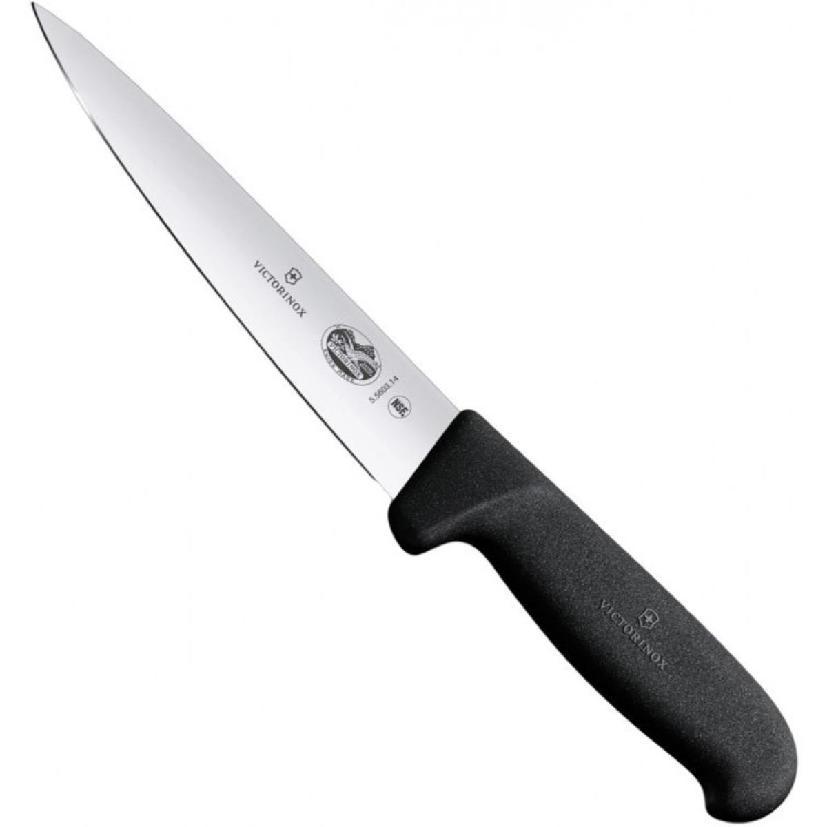 Нож 5.5603.14 обвалочный VICTORINOX нож столовый victorinox swiss modern лезвие 11 см с прямой кромкой чёрный