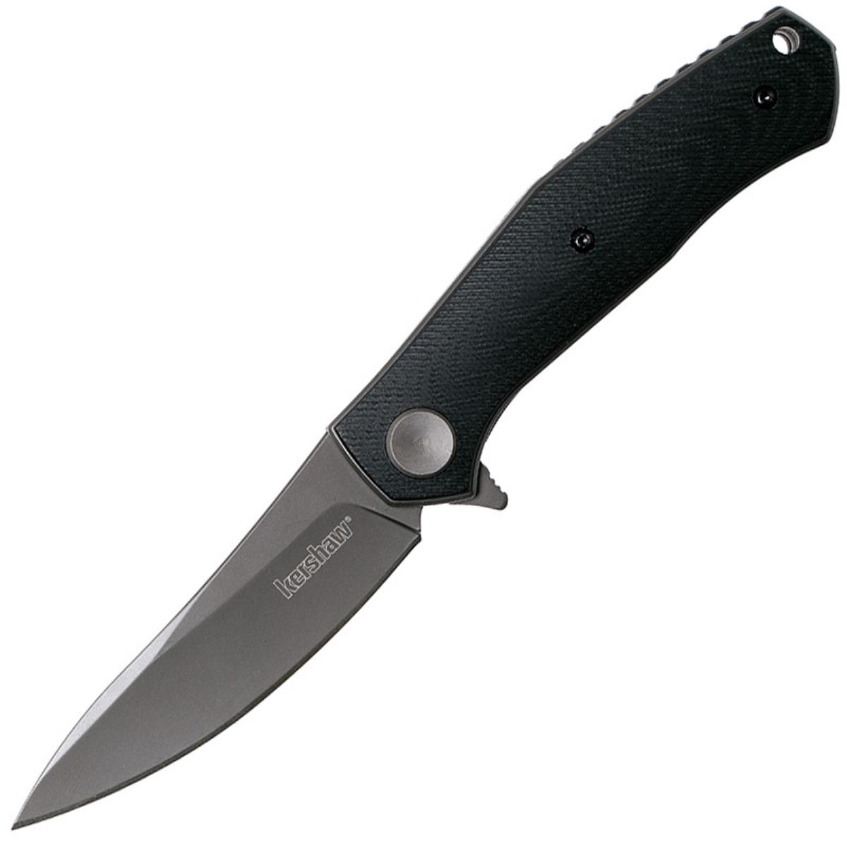 Нож K4020 Concierge - нож склад., черн. рук-ть G10, клинок 8Cr13MoV, KERSHAW jbl nobang ограничитель для стенок террариума из элластичного материала