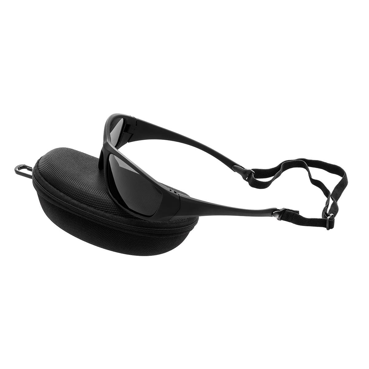 Очки поляризационные в жест.чехле (серый) (PR-OP-55404-G-C) Premier Fishing очки полумаска для плавания с берушами детские uv защита