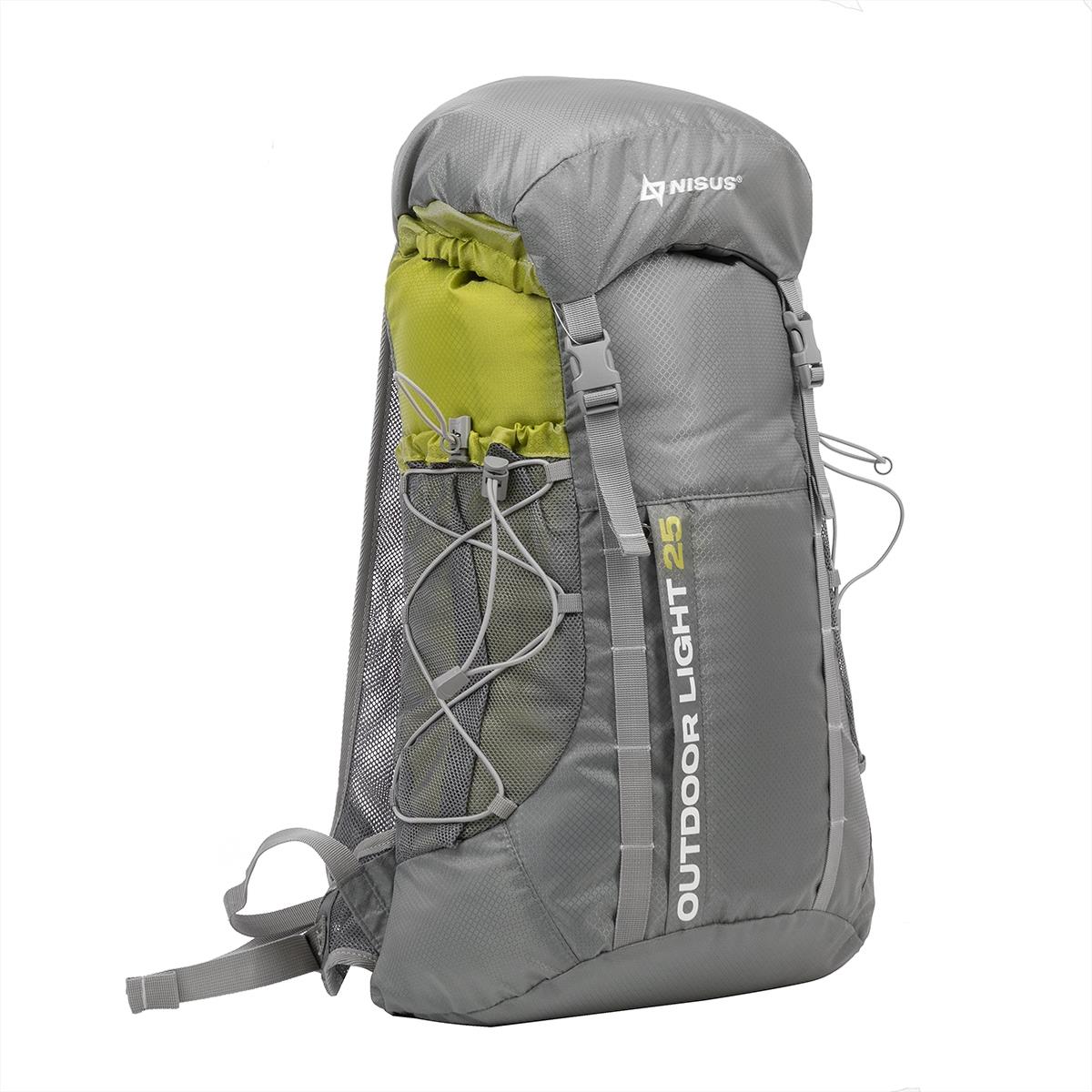 Рюкзак Outdoor Light 25 (N-TB3147-25L) NISUS рюкзак на молнии 3 наружных кармана голубой