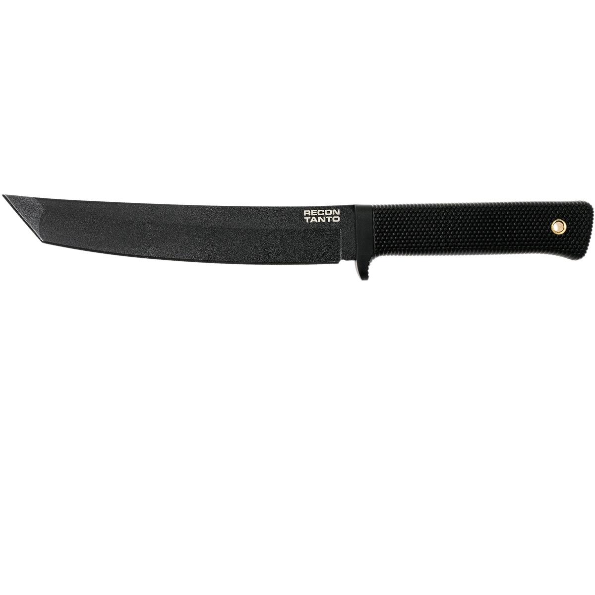 Нож с фикс.клинком, сталь SK-5, чёрное покрытие Black Tuff-Ex - CS_49LRT Recon Tanto Cold Steel