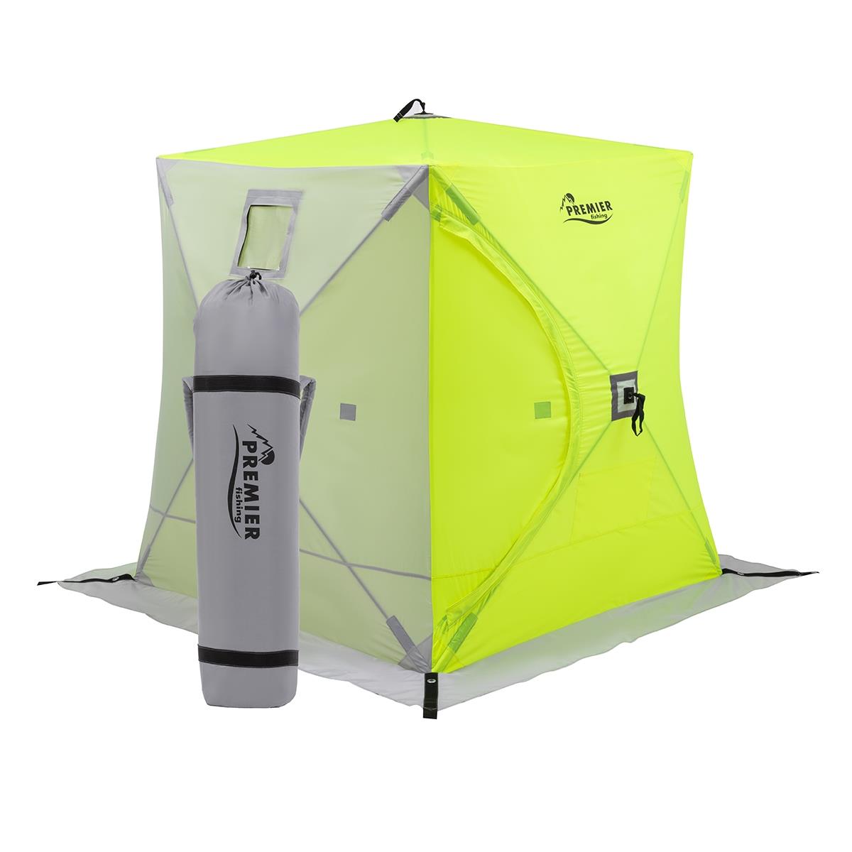 

Палатка зимняя Куб 1,8х1,8 yellow lumi/gray (PR-ISC-180YLG) PREMIER Premier Fishing, PR-ISC-180YLG