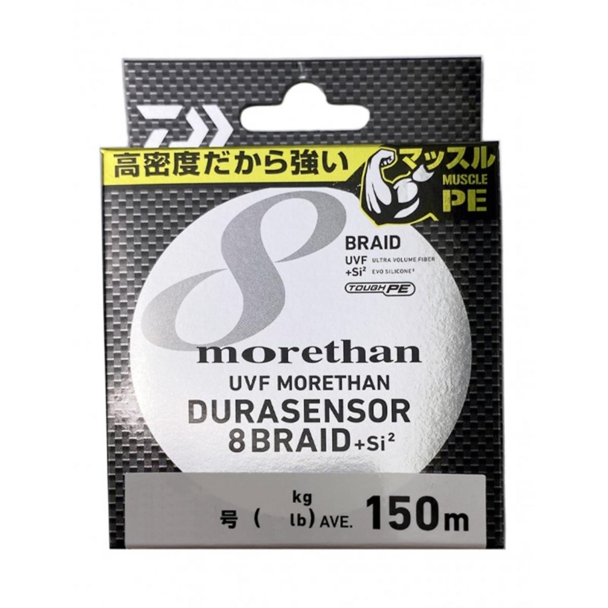 

Леска плетеная UVF MORETHAN DURASENSOR X8BRAID +SI2 1.2-150 (07303464) DAIWA, 07303464