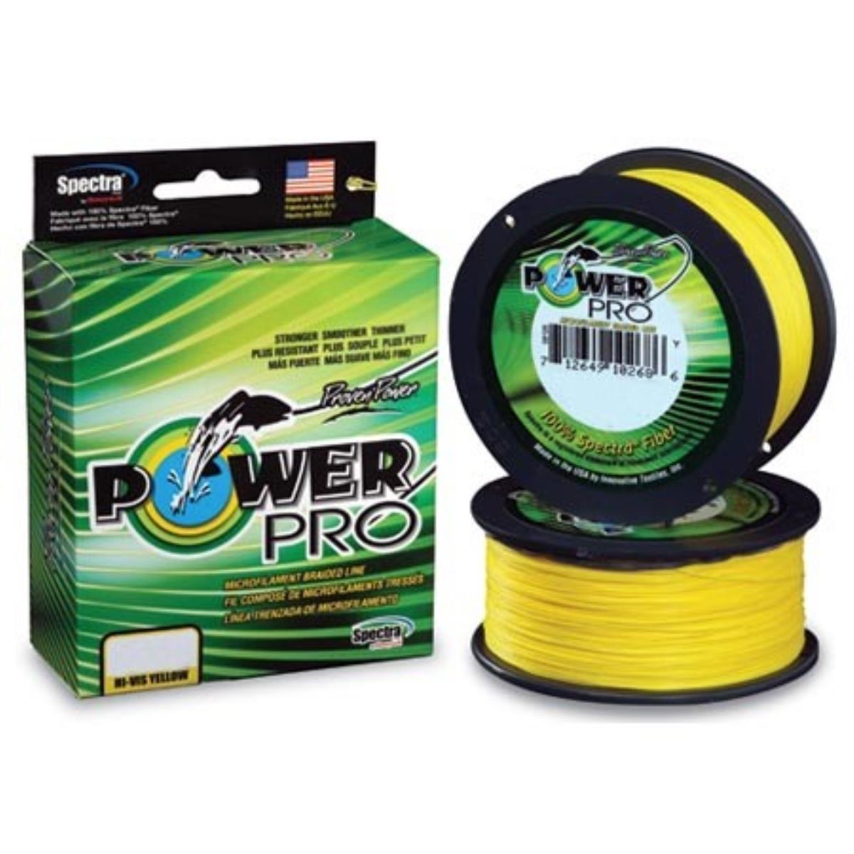 

Шнур Power Pro 135 м Hi-Vis Yellow, PP135HVY013