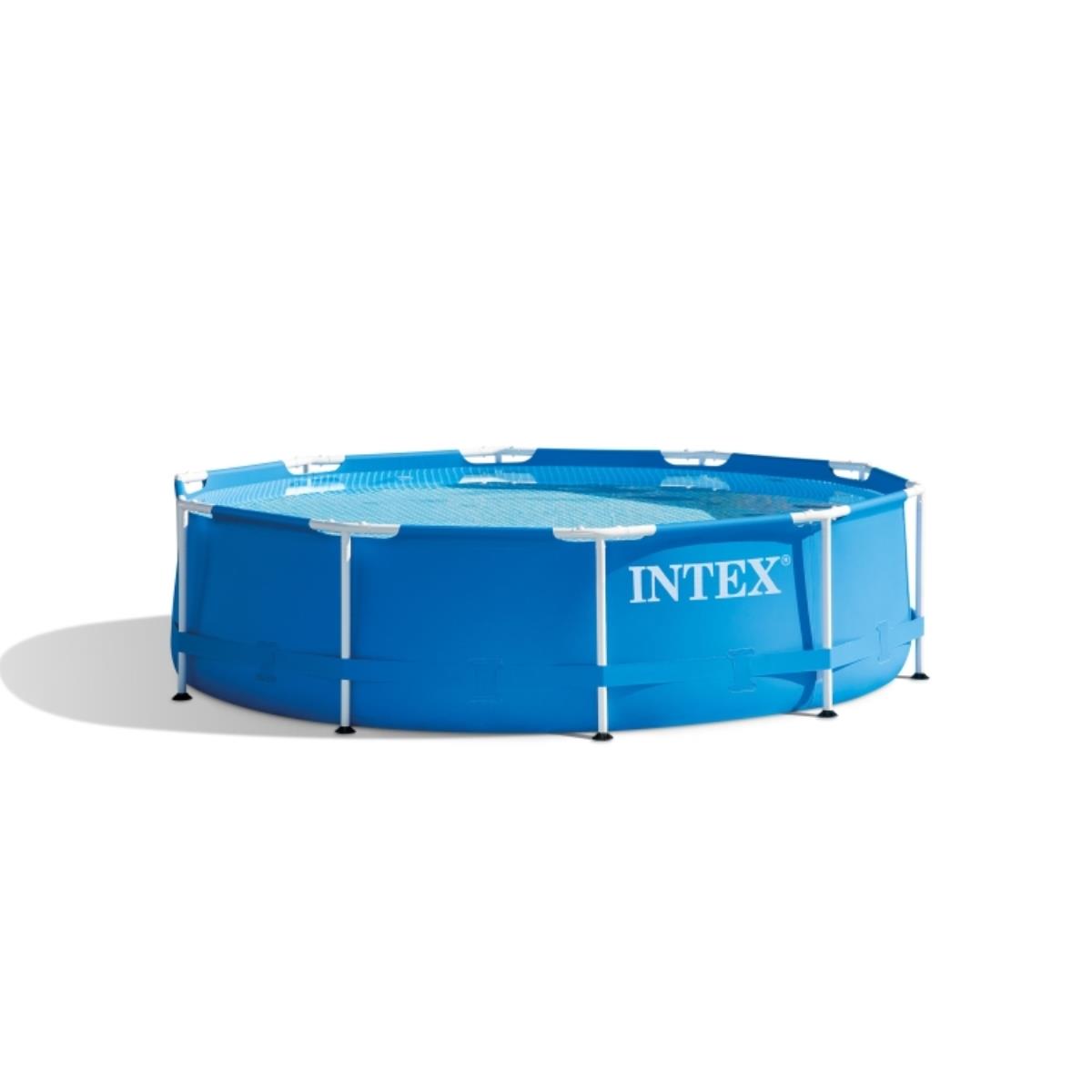 Бассейн каркасный 3,66х0,76 +фильтр +насос (28212) INTEX чехол intex для прямоугольных бассейнов
