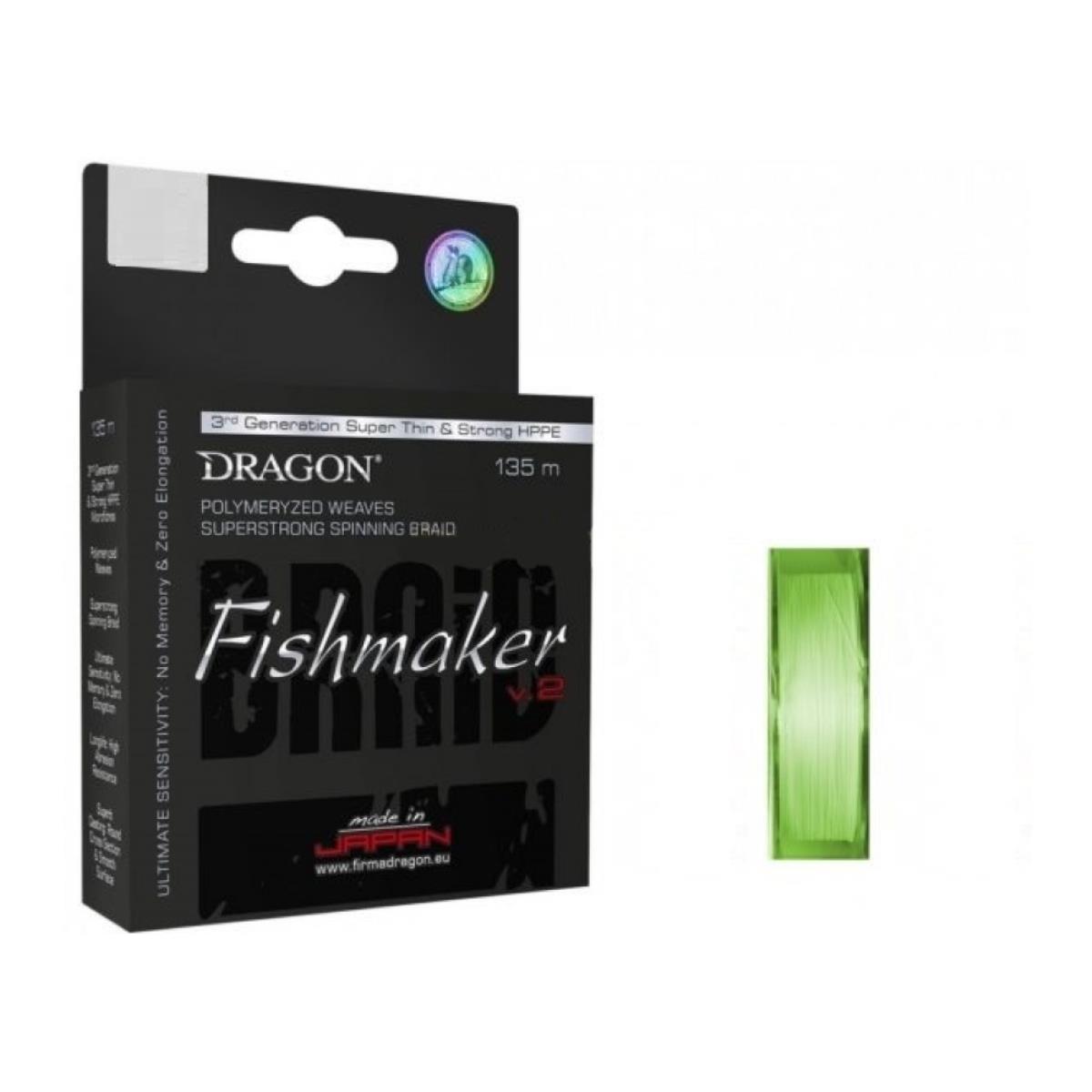 

Шнур Fishmaker v.2 135 м Green Dragon, 41-12-0/4/6