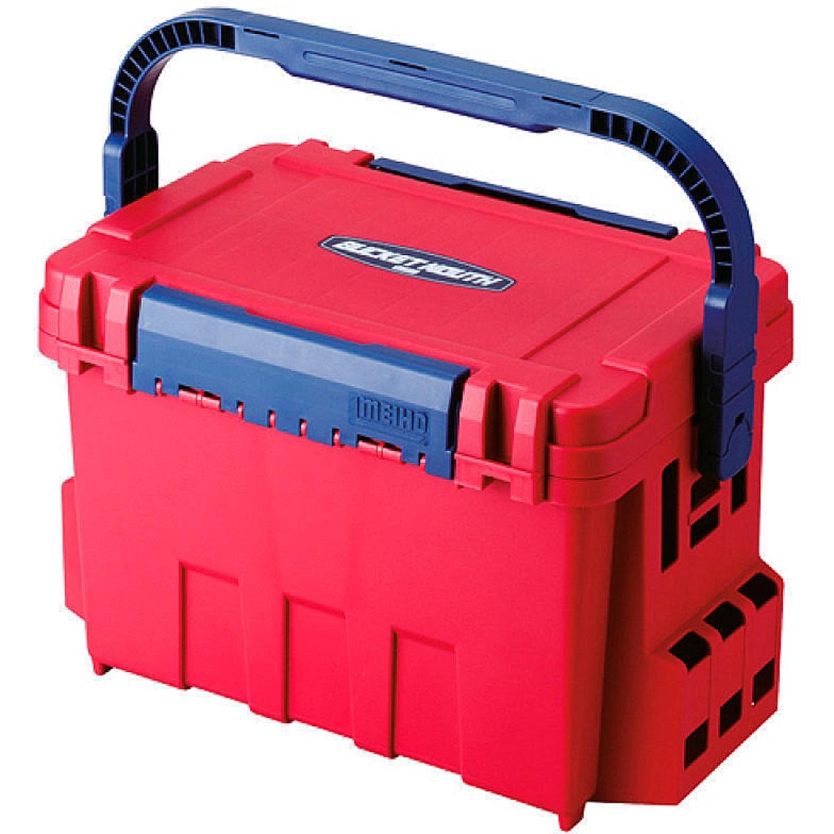 Ящик рыболовный BUCKET MOUTH BM-9000 Red 540x340x350 (BM-9000-R) Meiho контейнер для ящика side pocket bm 120 261х125х97 bm 120 meiho