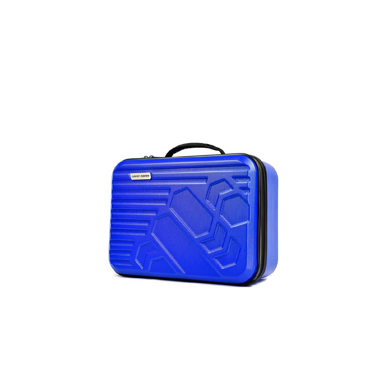 Кейс для 4-х катушек синий Русский пластик рюкзак на молнии сумка косметичка наружный карман разъем usb синий