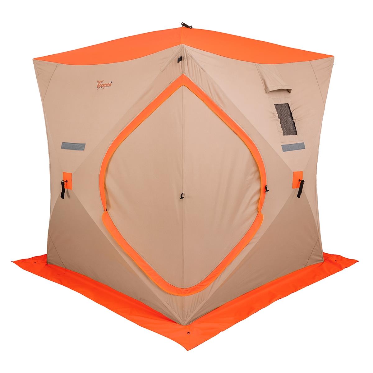 Палатка зимняя Куб 1,8х1,8 (T-412-M) ТРОФЕЙ палатка зонт для зимней рыбалки кедр 4 pz 03