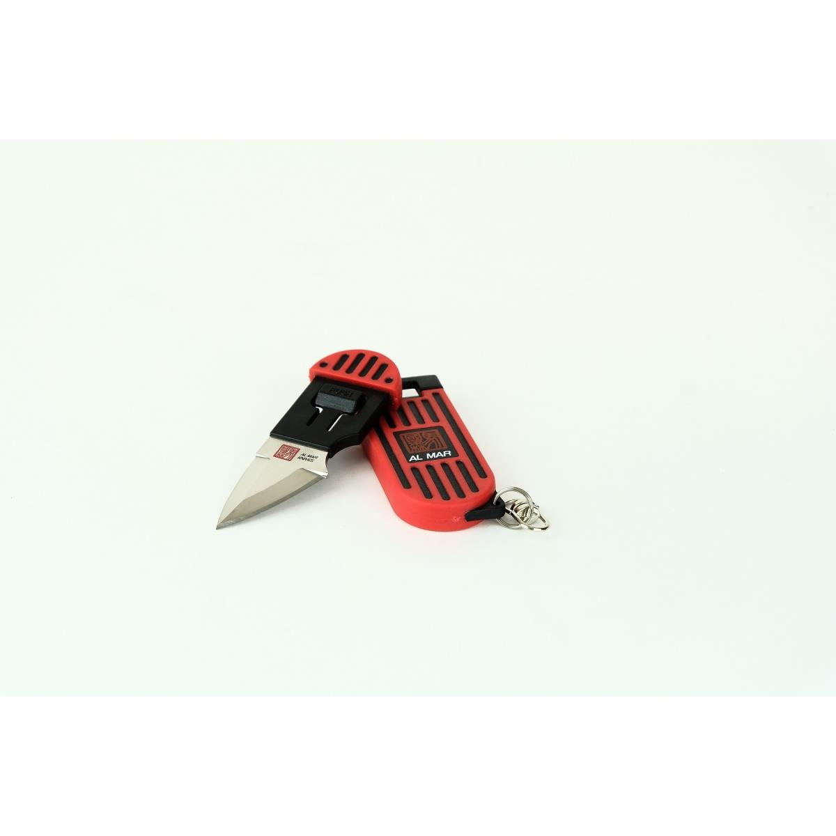 Нож брелок Stinger, red (AMK1001RBK) AL MAR 321481 - фото 1