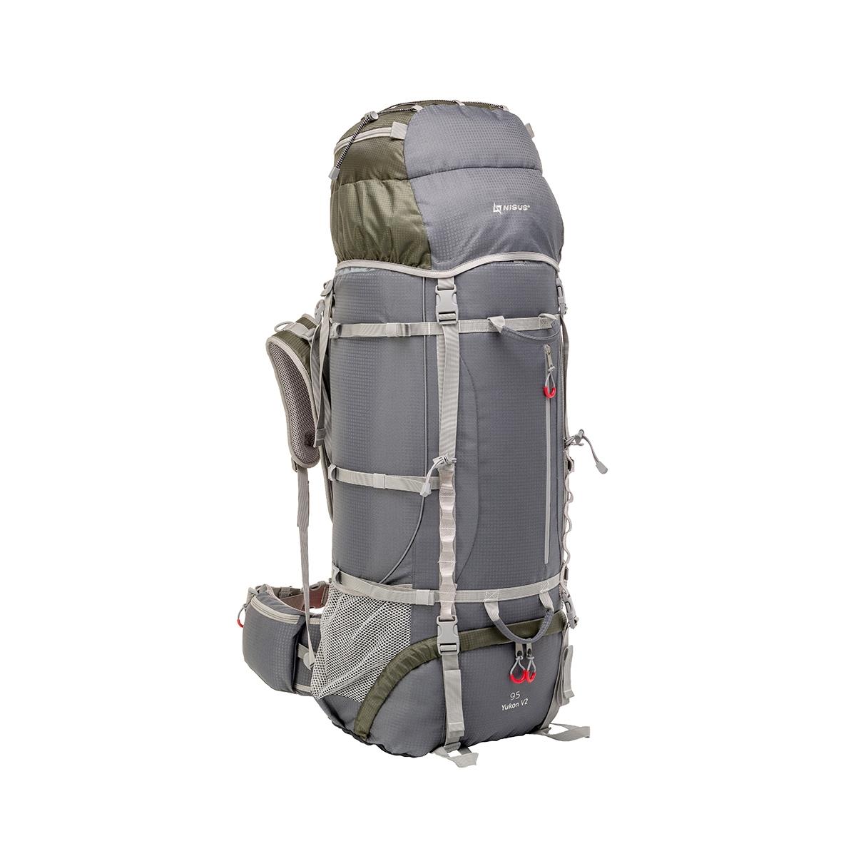 Рюкзак Юкон 95 Nisus сумка рюкзак с пеленальным ковриком серый