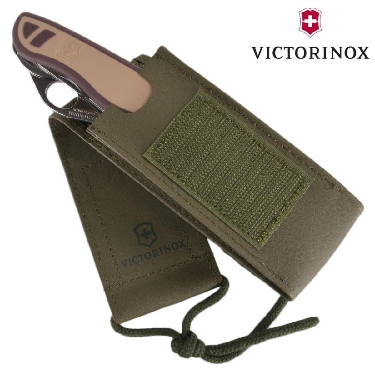 Чехол неоновый (зеленый)  для ножа 4.0822.4 VICTORINOX кожаный чехол victorinox