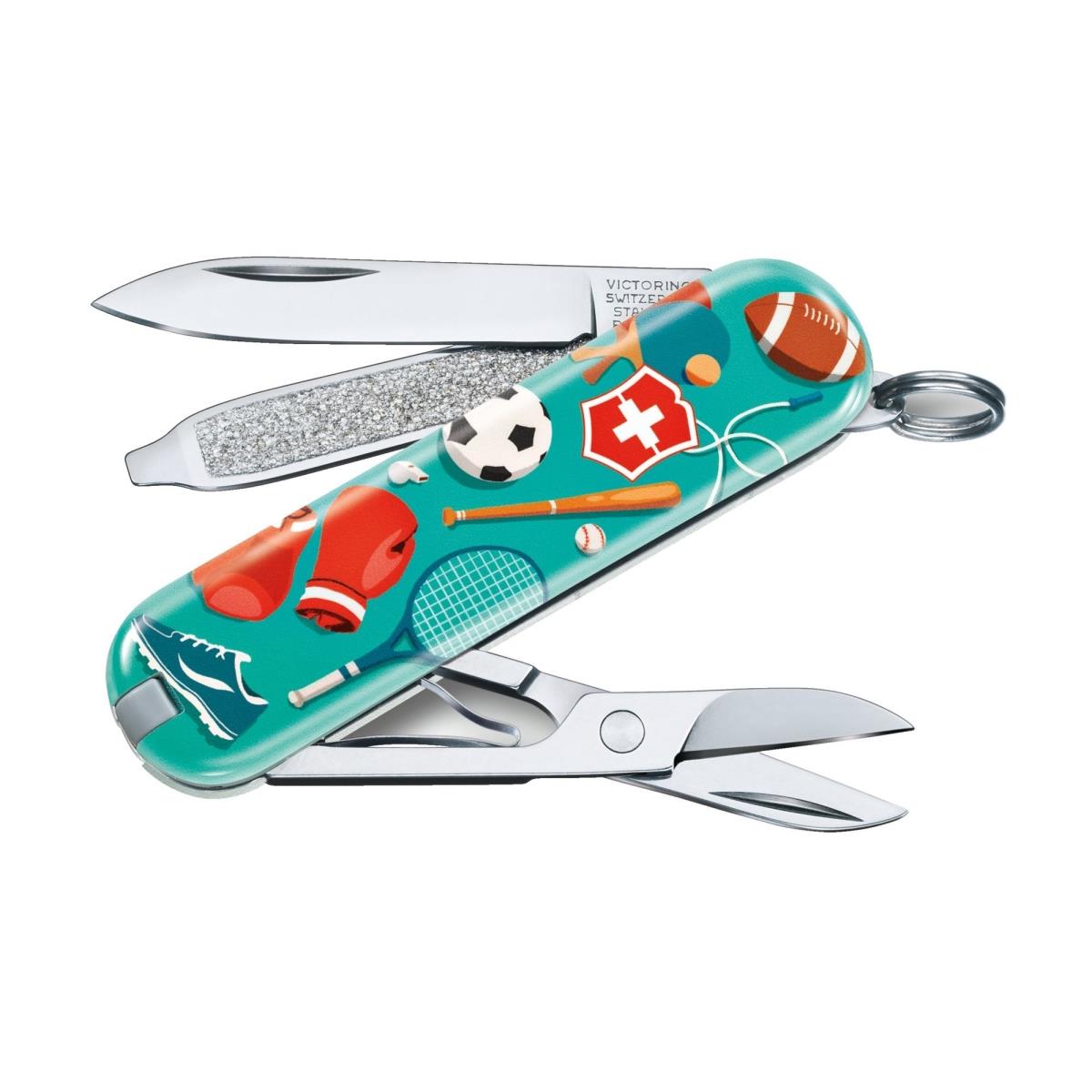 Нож 0.6223.L2010 Sports World VICTORINOX маникюрный набор наклейки для ногтей минни маус