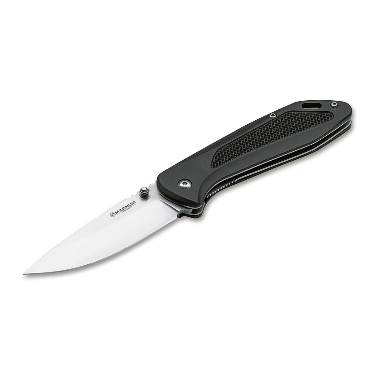 Нож склад., черн. алюм. рук-ть, клинок 440C, BK01RY302 Advance black Boker