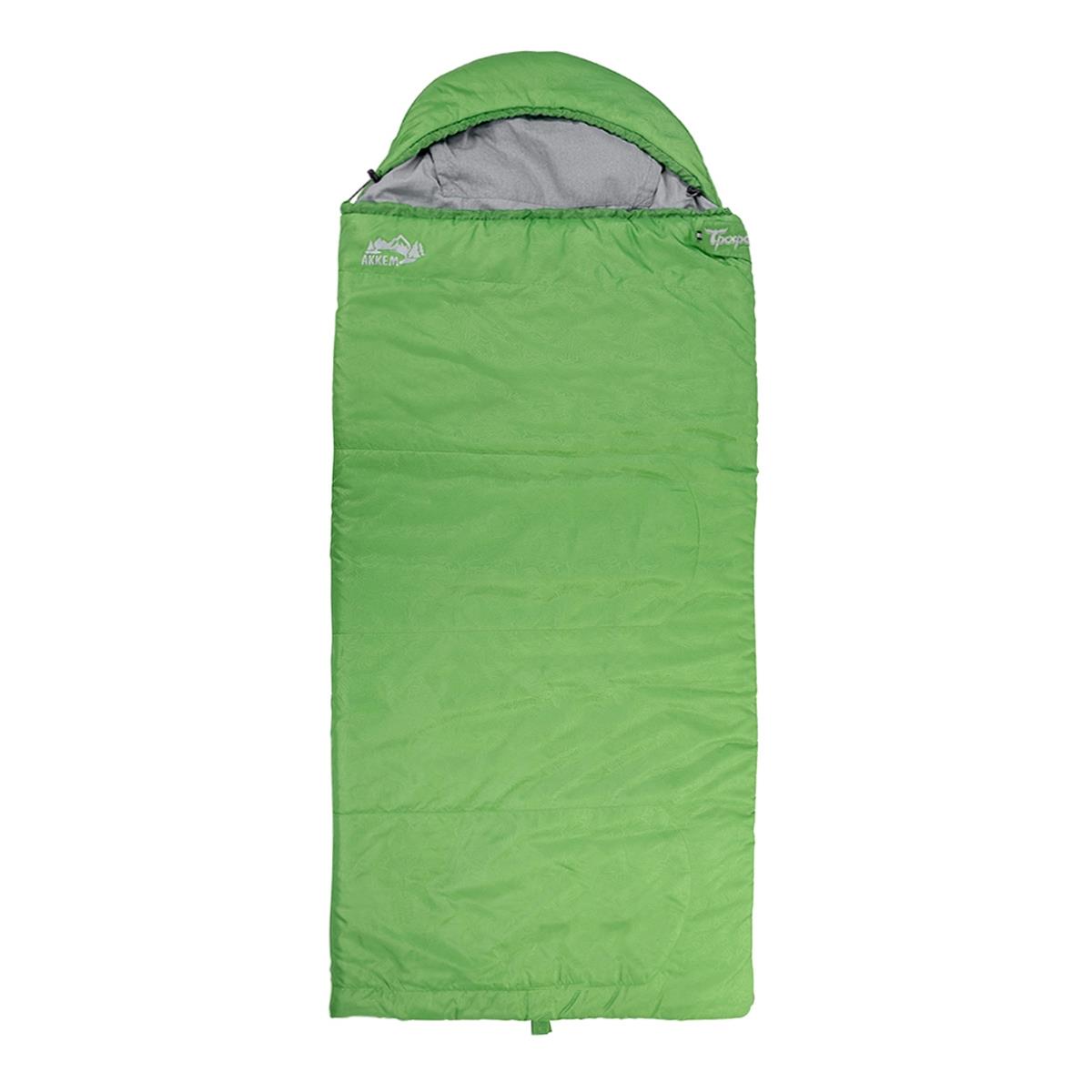 Спальный мешок туристический Аккем (TR-SB-A-400WL 220х90) ТРОФЕЙ сумка мешок 40 35см бежевая