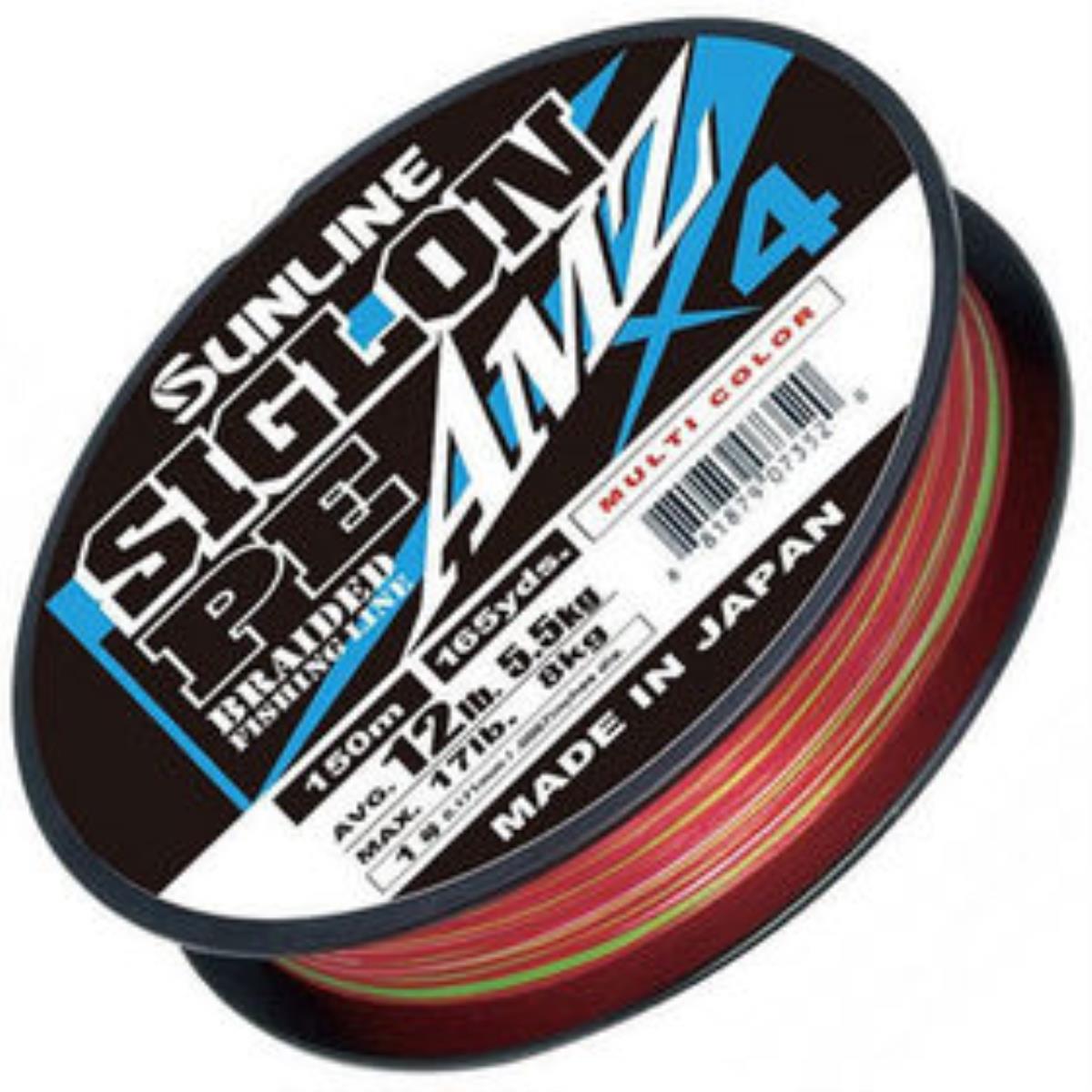 

Шнур Sunline SIGLON PEx4 AMZ 150M(5C) (Multi Color) #1.2/16LB, SIGLON PEx4 AMZ 150M(5C) #1.2/16LB