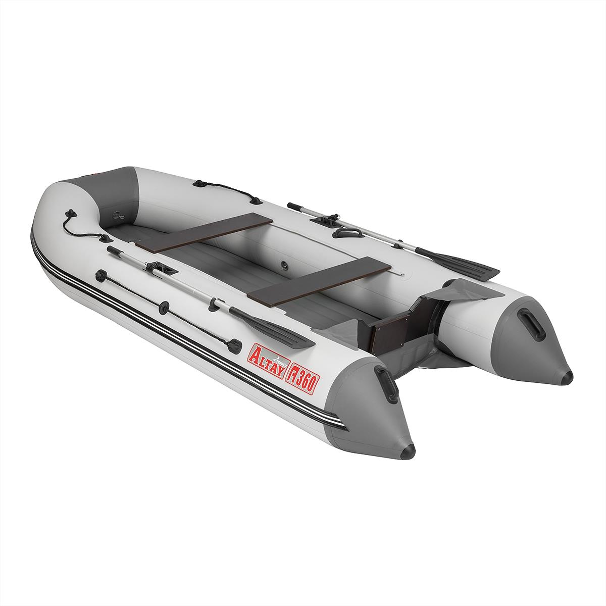 

Лодка Алтай А360 Тонар, Altay S360AS whitegray