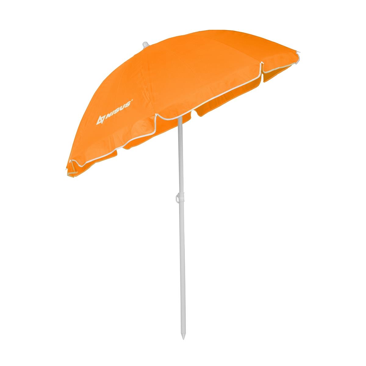 Зонт пляжный d 2,00м с наклоном оранжевый (22/25/170Т) NA-200N-O Nisus сумка клатч на клапане оранжевый