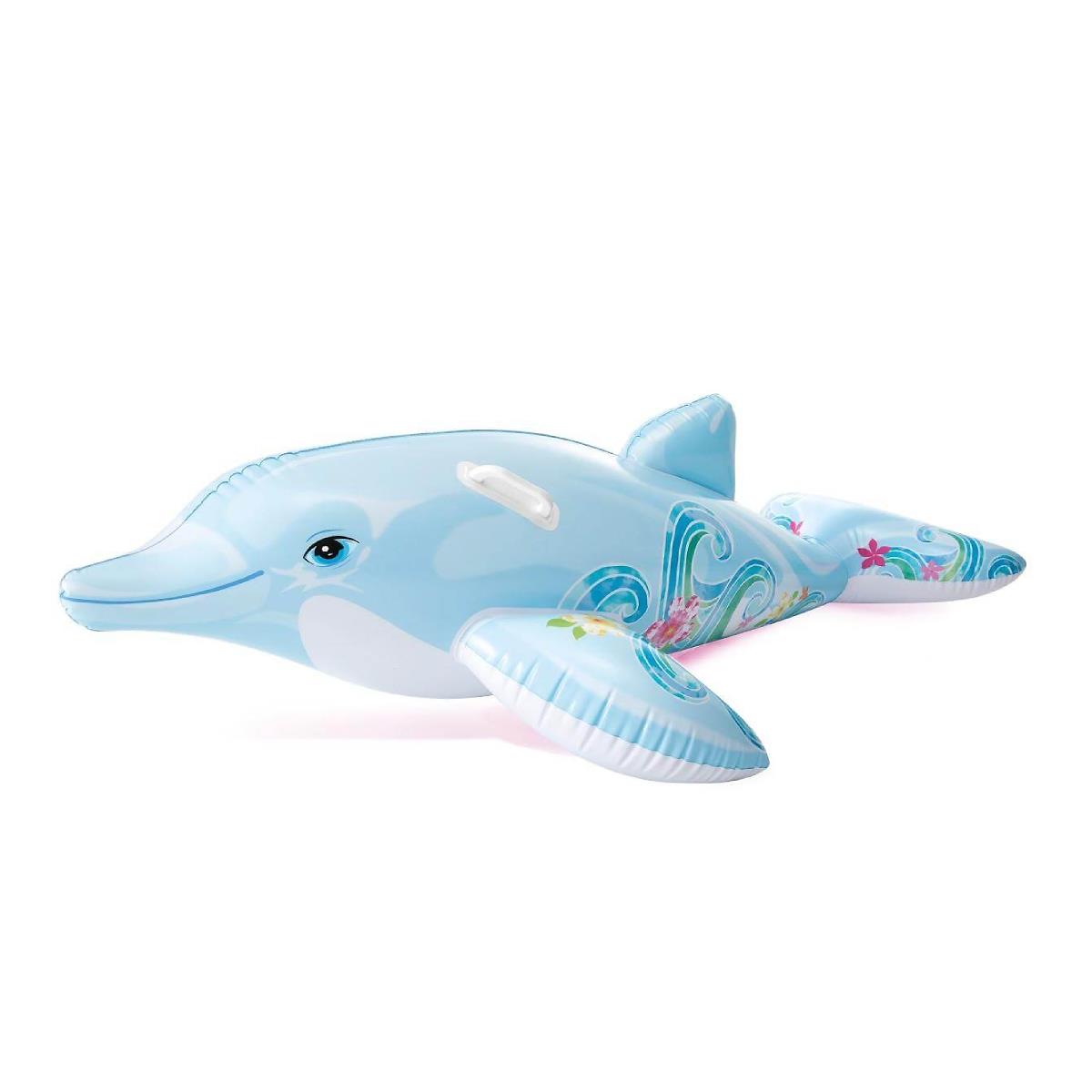 Игрушка надувная Дельфин (58535)  INTEX плот надувной 239х196х81 см intex родео 56280eu от 3 лет
