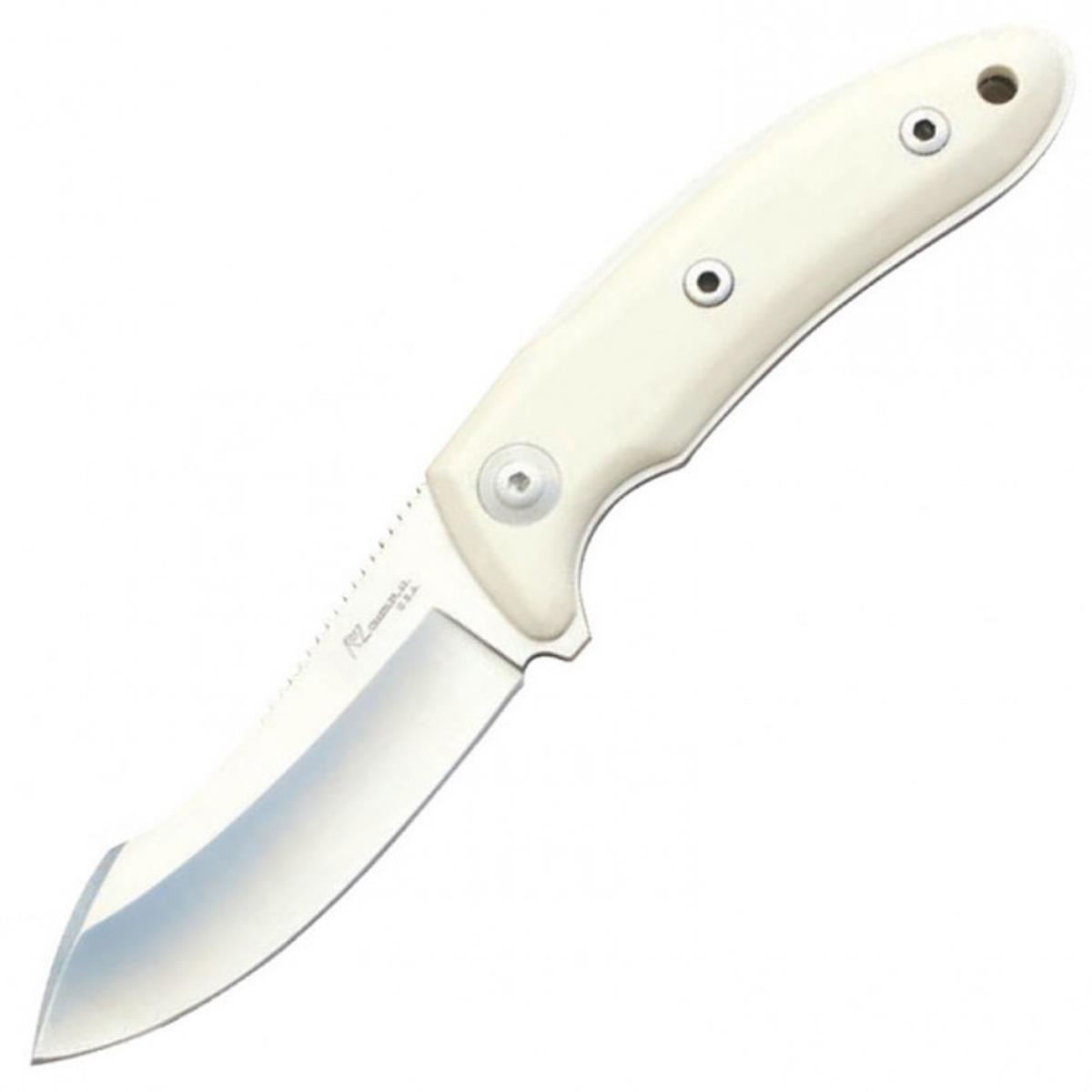 

Нож рукоять белая микарта KZ_NFX/WM Kagemusha Ivory Micarta Katz, KZ_NFX/WM