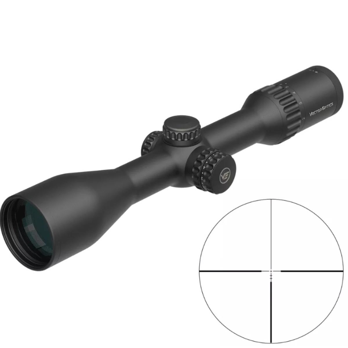 Прицел оптический Continental Hunting ED 2-16x50, SF-параллакс, VET-10BDC (SCOM-45) Vector Optic VECTOR OPTICS