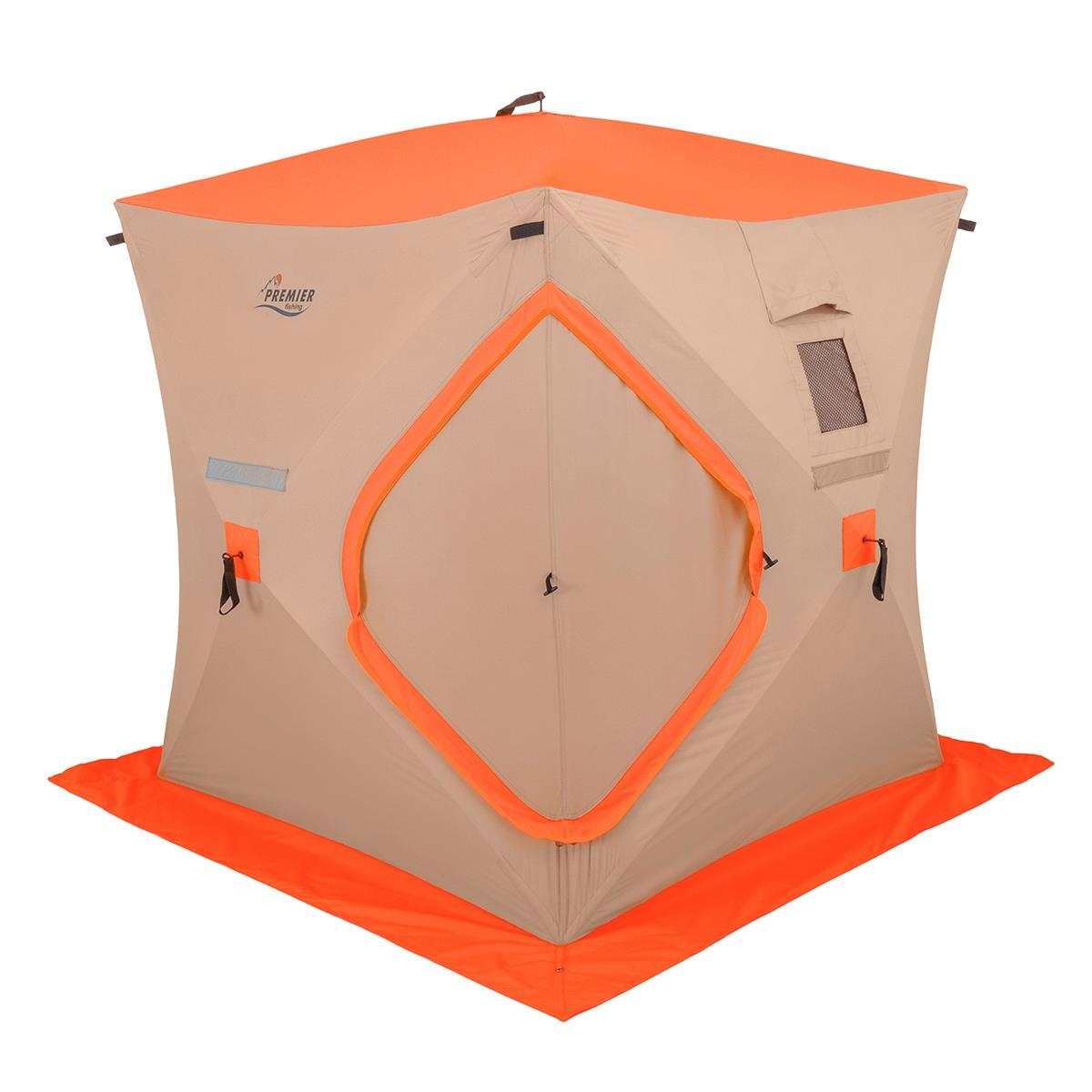 Палатка зимняя Куб 1,5х1,5 (PR-412-S) Premier Fishing палатка trimm trekking frontier песочный 2 1 44127
