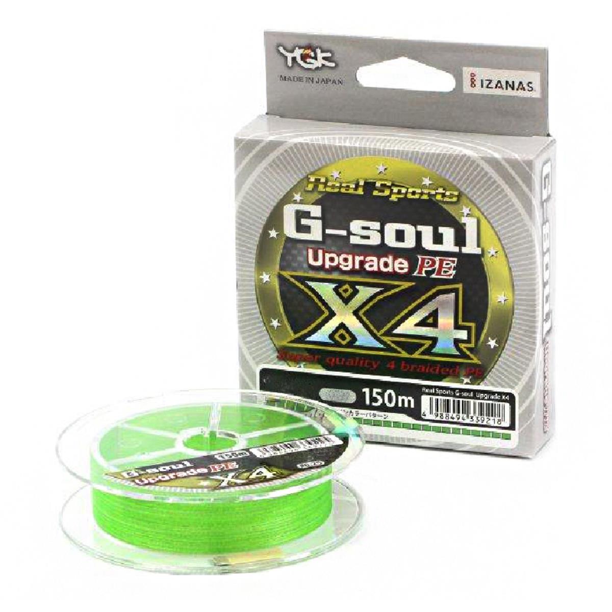 

Шнур REAL SPORTS G-SOUL X4 UPGRADE 150 м YGK