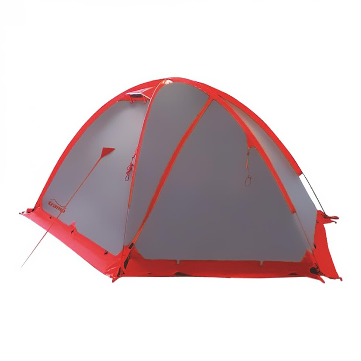 Палатка двухместная ROCK 2 TRT-27 Tramp палатка туристическая rock explorer 3 0037647 campack tent