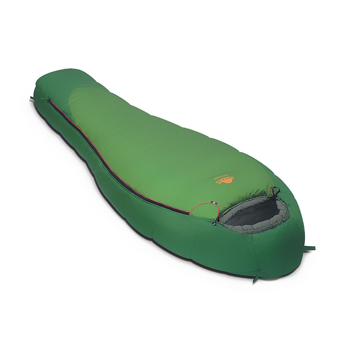 Мешок спальный MOUNTAIN Wide зеленый левый (9222.01012) ALEXIKA повязка на голову спортивная обхват 50 61 см